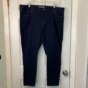 711  Skinny Levi Strauss size 22 W NWOT